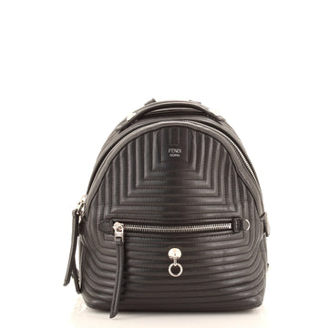 Fendi DotCom Backpack Quilted Leather Mini