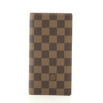 Louis Vuitton Porte Valeurs Checkbook Wallet Damier