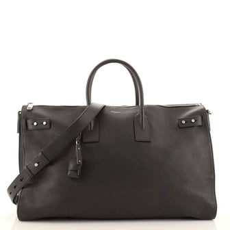 Saint Laurent Sac de Jour Souple Duffle Bag Leather 48H