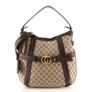 Gucci GG Running Hobo GG Canvas Medium