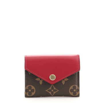 Louis Vuitton Zoe Wallet Monogram Canvas and Leather