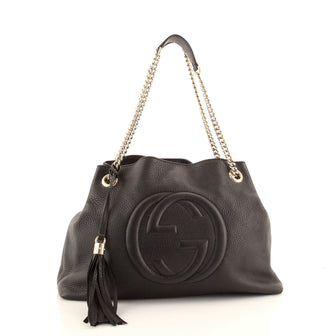 Gucci Soho Chain Strap Shoulder Bag Leather Medium