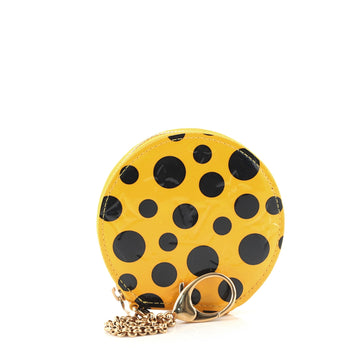 Louis Vuitton Chapeau Coin Purse Kusama Infinity Dots Monogram Vernis