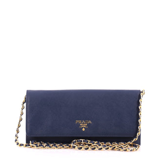 Prada Wallet on Chain Saffiano Leather