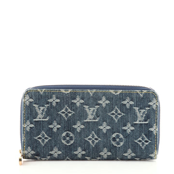 Louis Vuitton Zippy Wallet Denim