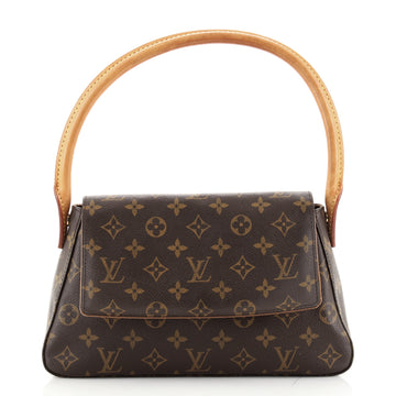 Louis Vuitton Looping Handbag Monogram Canvas Mini