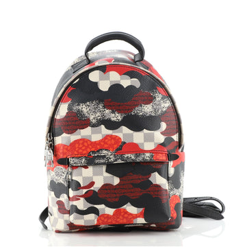 Louis Vuitton Palm Springs Backpack Limited Edition Patchwork Waves Damier PM