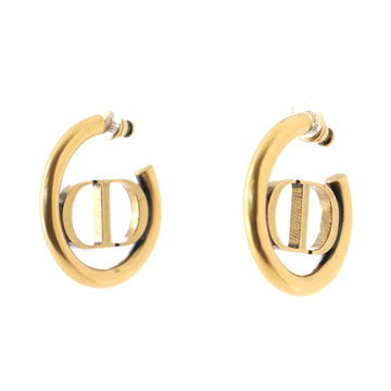 Christian Dior 30 Montaigne Hoop Earrings Metal