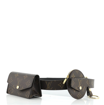 Louis Vuitton Daily Multi Pocket Belt Monogram Canvas Medium
