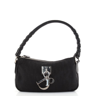 Christian Dior Lovely Zip Pochette Diorissimo Canvas