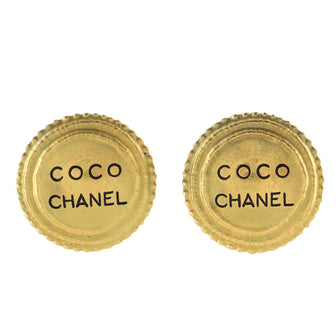 Chanel Vintage Coco Chanel Clip-on Earrings Metal