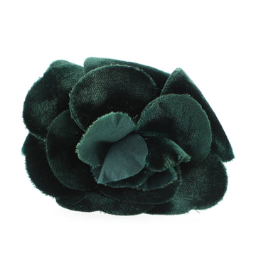 Chanel Camellia Brooch Velvet