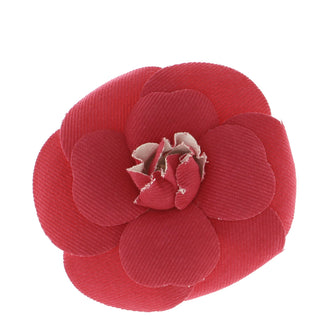 Chanel Camellia Brooch Fabric