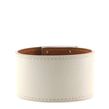 Hermes Kelly Dog Bracelet Metal and Leather