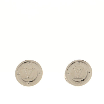 Louis Vuitton LV Initiales Round Cufflinks Metal
