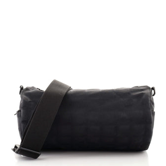 Chanel Travel Line Barrel Bag Nylon Small