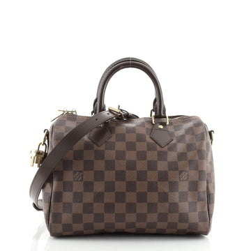 Louis Vuitton Speedy Bandouliere Bag Damier 25