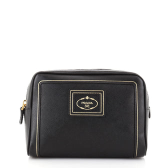 Prada Makeup Pouch Saffiano Leather