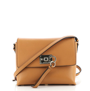 Salvatore Ferragamo Studio Crossbody Bag Leather Small