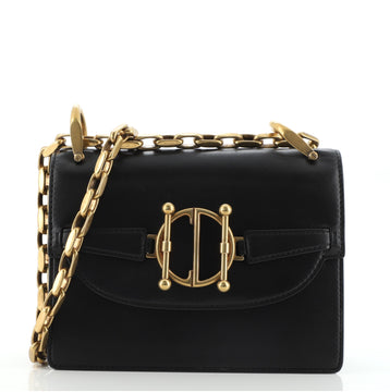 Christian Dior DiorDirection Flap Bag Leather