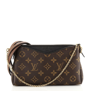 Louis Vuitton Pallas Clutch Monogram Canvas
