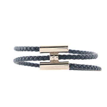 Hermes Tournis Tresse Bracelet Braided Leather