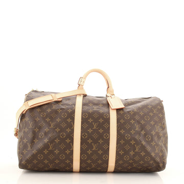 Louis Vuitton Keepall Bandouliere Bag Monogram Canvas 55