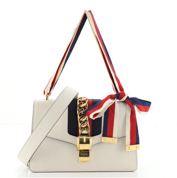 Gucci Sylvie Shoulder Bag Leather Small
