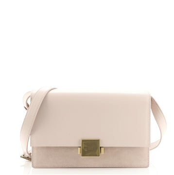 Saint Laurent Bellechasse Shoulder Bag Suede and Leather Medium
