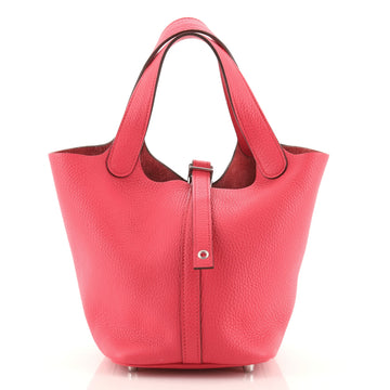 Hermes Picotin Lock Bag Clemence PM