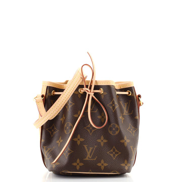 Louis Vuitton Noe Handbag Monogram Canvas Nano