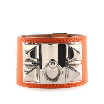 Hermes Collier de Chien Bracelet Leather