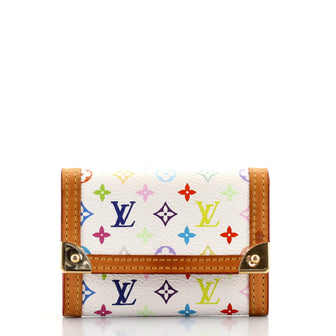 Louis Vuitton Porte-Monnaie Billets Wallet Multicolor Canvas