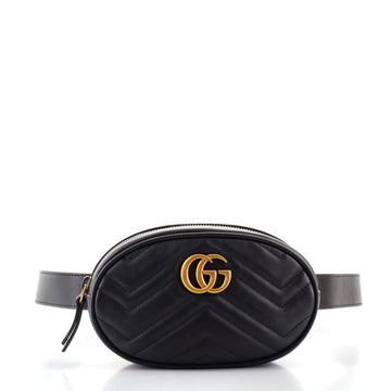 Gucci GG Marmont Belt Bag Matelasse Leather