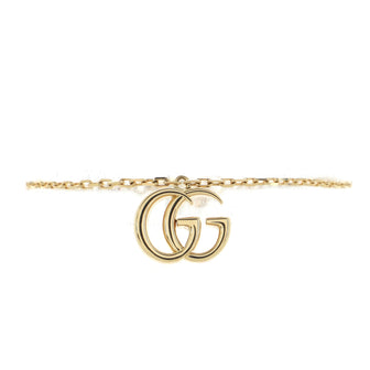 Gucci Double G Charm Bracelet 18K Yellow Gold