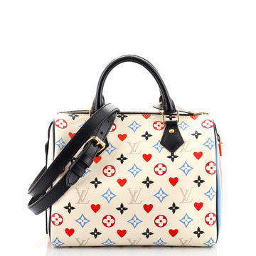 Louis Vuitton Speedy Bandouliere Bag Limited Edition Game On Multicolor Monogram 25