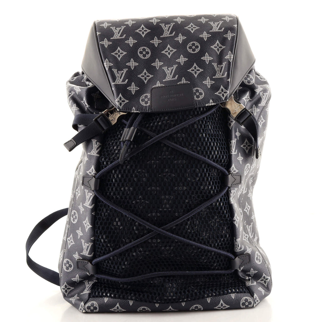 Louis Vuitton Hiking Backpack Limited Edition Monogram Ink Blue 8539537