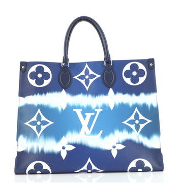 Louis Vuitton OnTheGo Tote Limited Edition Escale Monogram Giant GM