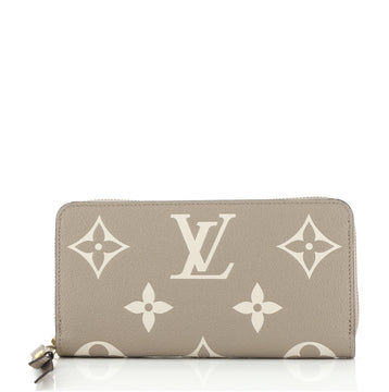 Louis Vuitton Zippy Wallet Bicolor Monogram Empreinte Giant