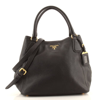 Prada Convertible Satchel Vitello Daino Medium