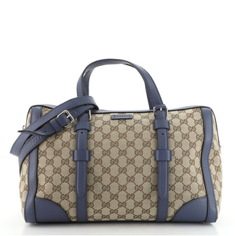 Gucci Convertible Belted Boston Bag GG Canvas Medium