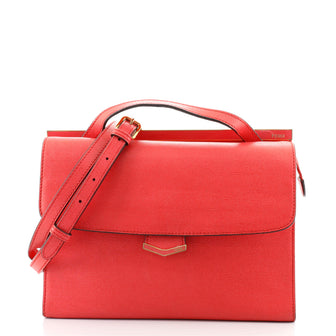 Fendi Demi Jour Satchel Leather