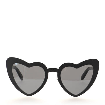 Saint Laurent LouLou Heart Sunglasses Metal