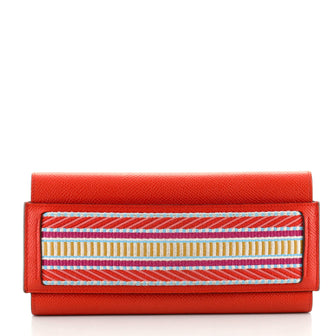 Hermes Passant Wallet Epsom with Cavale Long