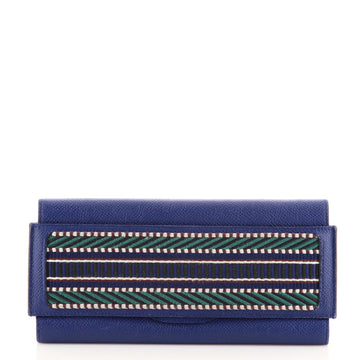 Hermes Passant Wallet Epsom with Cavale Long