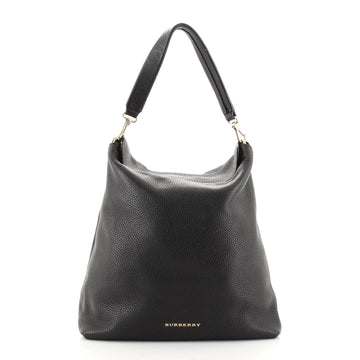 Burberry Cale Hobo Grainy Leather Medium