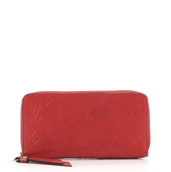 Louis Vuitton Zippy Wallet Monogram Empreinte Leather