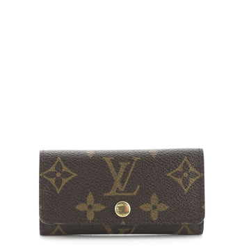 Louis Vuitton 4 Key Holder Monogram Canvas