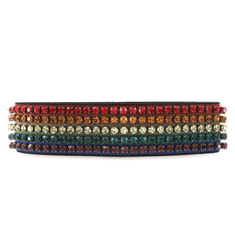 Gucci Webby Headband Crystal Embellished Elastic