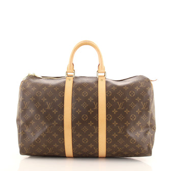 Louis Vuitton Keepall Bag Monogram Canvas 45